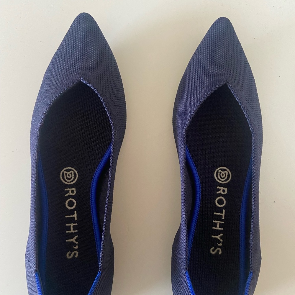 Rothy’s pointed toe shoe
